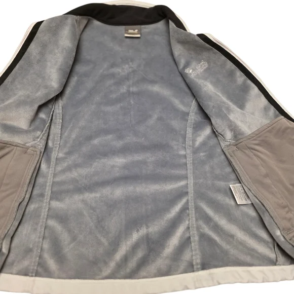 Jack Wolfskin Women's Light Gray Jacket Size L - Picture 10 of 13
